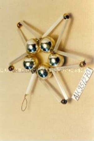 Gablonzer Christbaumschmuck - Stern