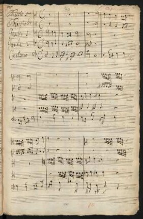 Lobet ihr Völker unsern Gott; V (2), strings, bc; C-Dur