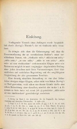 Die utilis actio ad rem vindicandam des Pfleglings : ein civilistischer Versuch