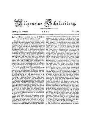 Soll der Religionsunterricht in den Volksschulen von dem Geistlichen ertheilt werden?