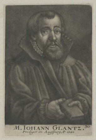 Bildnis des Iohann Glantz