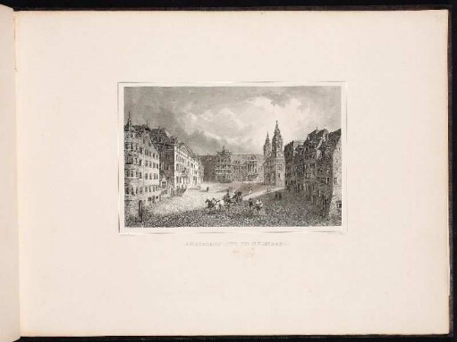 Aegidienplatz zu Nürnberg. - Egidienplatz, Nürnberg