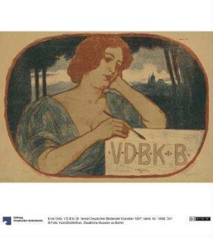 V.D.B.K.i.B. Verein Deutscher Bildender Künstler 1897
