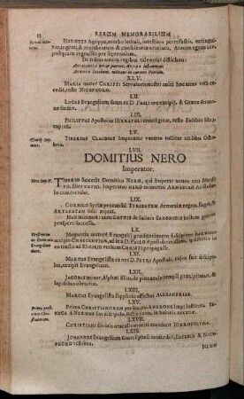 Domitius Nero, Imperator.