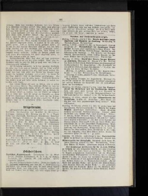 Kriegsliteratur.