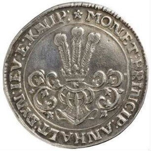 Münze, 1/3 Taler, 1/2 Gulden, 1672 n. Chr.