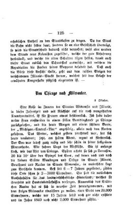 Von Chicago nach Milwaukee