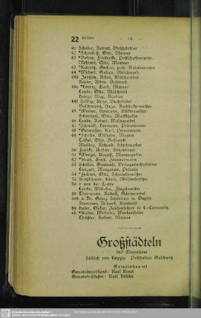 Großstädteln