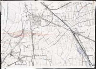 Hafenbahnhof bei Loxstedt Schinkelwettbewerb 1933: (Teil-)Lageplan