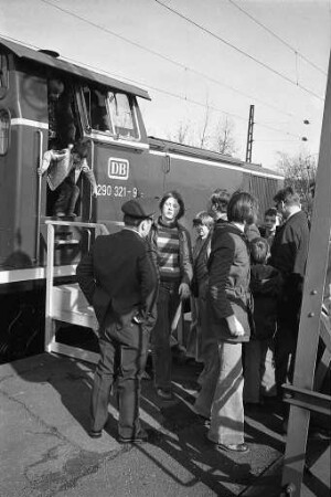 "Tag der Deutschen Bundesbahn", veranstaltet von der Bundesbahndirektion Karlsruhe