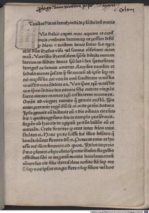 De planctu beatae Mariae