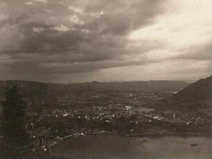 Bergen/Norwegen. Blick vom Flagen