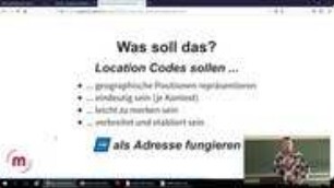 Was sollen diese komischen Adress-Codes?