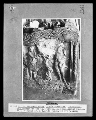 Der Sarkophag der Schwestern des Heiligen Guilhelm: Der Sündenfall