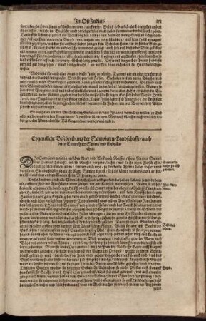 Eygentliche Beschreibung der Samojeten, Landschafft, auch dere Einwohner Sitten, und Gebräuchen