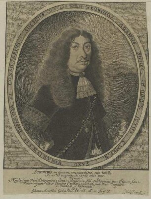 Bildnis des Georg Adam Struve