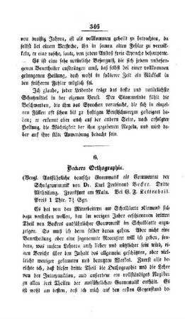 Beckers Orthographie