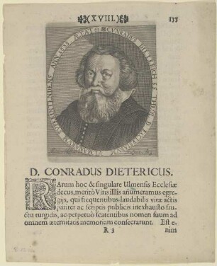 Bildnis des Conradus Dietericus