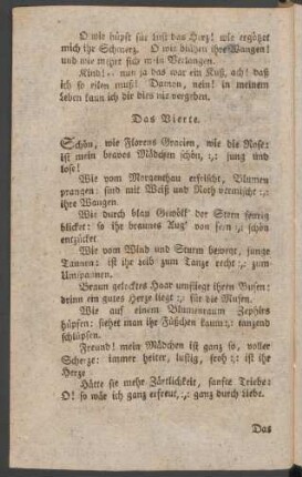 Das Vierte.