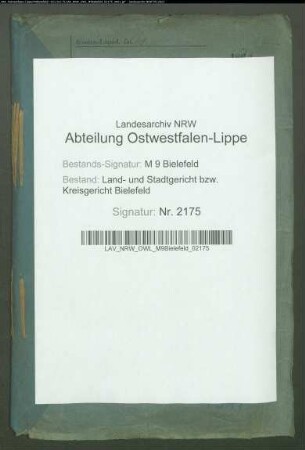 Erblasser: Schäfer, Theresia: