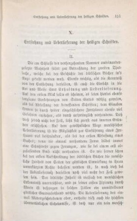 151-166 Entstehung und Ueberlieferung der heiligen Schriften : II.