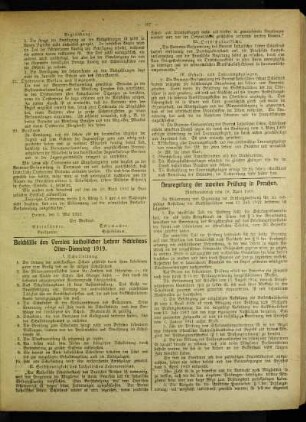 Neuregelung der zweiten Prüfung in Preußen : Ministerialerlaß vom 18. April 1919