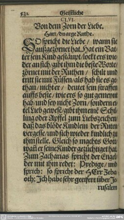 CLVI. Von dem Zorn der Liebe