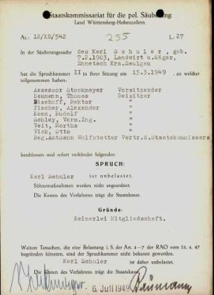Schuler, Karl