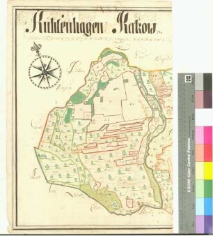 Katzow, Kühlenhagen, Wiendorf (Wolgast) Amt/Distrikt Wolgast