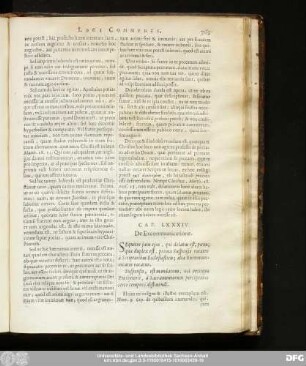 Cap. LXXXIV. De Excommunicatione.