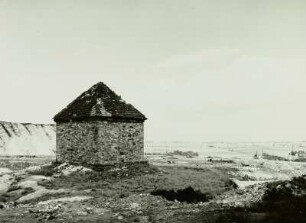 Freiberg, Himmelfahrt Fundgrube, David-Richtschacht, Pulverhaus, Blick nach Norden