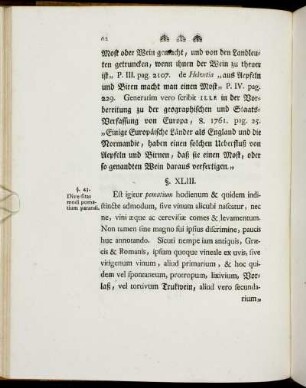 §. 43. Diversitas modi pomatium parandi. - §. 64. Epilogns.