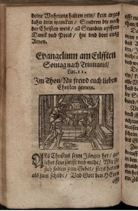 Evangelium am Eilfften Sontag nach Trinitatis/ Luc. 11.