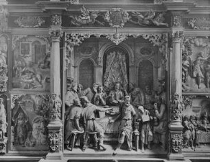 Altarschrein mit Darstellungen aus dem Leben Christi