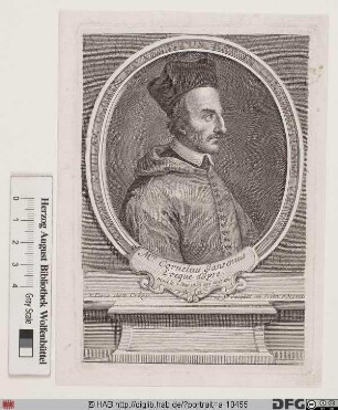 Bildnis Cornelis Jansen (lat. Cornelius Jansenius)