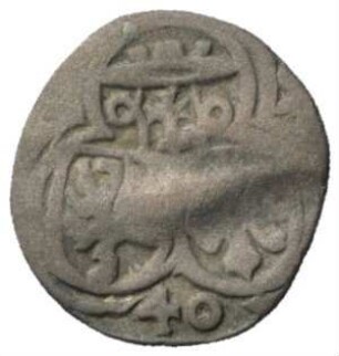 Münze, Zweier (NZ), 2 Pfennig (einseitig), 1519 - 1540