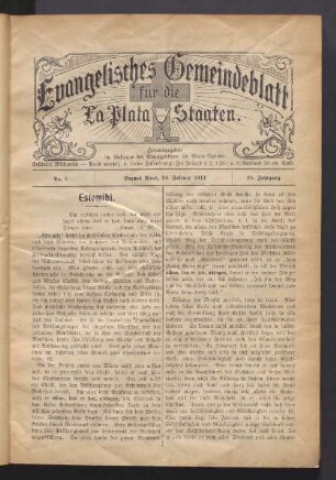 No. 8. 18. Februar 1914