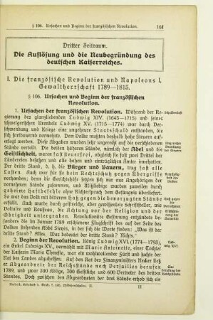 Dritter Zeitraum. Die Auflösung des deutschen Kaiserreiches