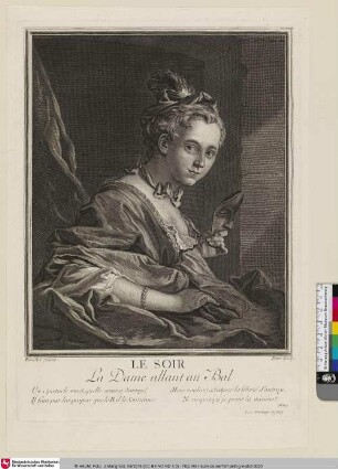 Le Soir, La Dame allant au Bal
