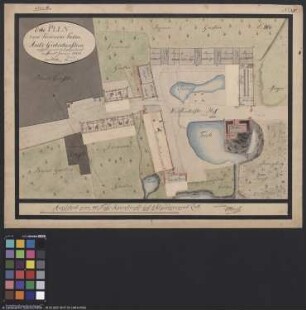 Plan von dem Vorwerk Seeben, Amt Giebichenstein