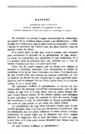 265-270, Rapport