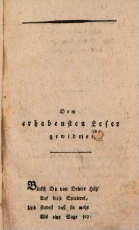 Leben, Thaten und Sittensprüche des lahmen Wachtel-Peters, 1