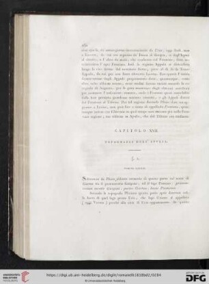 Capitolo XVII. Topografia dell' Apulia