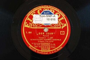 "Don Juan" : 1. Akt; Ouvertüre (1. Teil) / Mozart