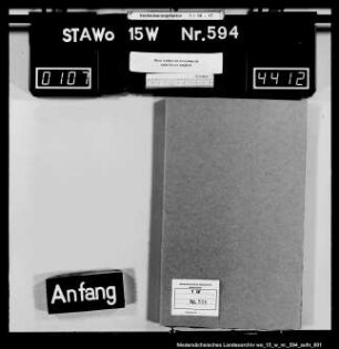 Reparaturen der zu den Staatsdomänen gehörigen Gebäude