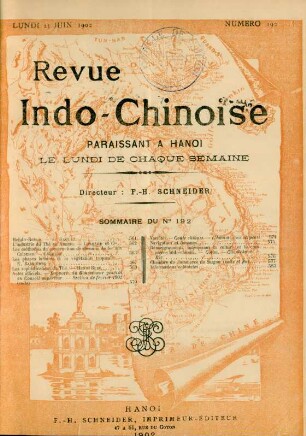 Lundi 23 Juin 1902. Numero 192