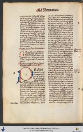 Epistola beati Pauli apostoli ad Romanos