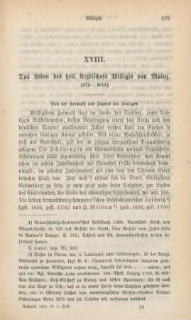273-290 Das Leben des heiligen Erzbischofs Willigis von Mainz (975-1011)
