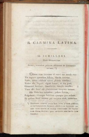 B. Carmina Latina
