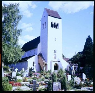 Sulzburg: [St. Cyriak] Außenansicht Turmseite